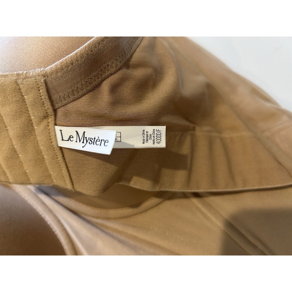 NWT Le Mystere Nude Bra 40DDD Padded Soiree Bustier LongLine Strap Or Strapless - Picture 7 of 8